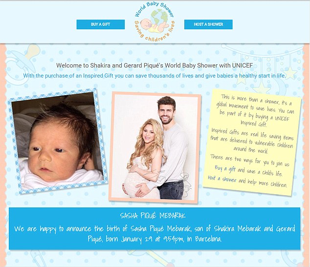 Саша Пике Мебарак: Шакира показала полноценное фото сына